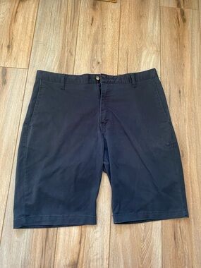 Volcom Men's Black Flat Front Chino Shorts